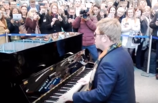 Take a break and watch Elton John performing in a tube station
