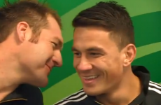 WATCH: Ali and Sonny Bill wind the press corps up