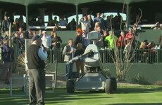 Is this how the next Terminator movie starts? Robot hits hole-in-one at PGA Tour event