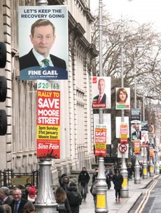 Here's what our political parties have spent on election posters *