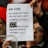 'You greedy b***ards, enough is enough!' Angry Liverpool fans stage walkout protest