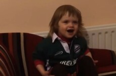This two-year-old girl singing Ireland's Call is the hero we need right now