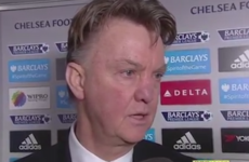 LVG did not seem best pleased with Memphis after United dropped points today