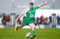 Connacht's Jack Carty out for up to 3 months after rupturing spleen on water slide