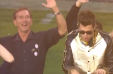 An enthusiastically dancing 'dad' was the real star of the Super Bowl