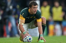Handre Pollard ruled out of South Africa's summer Test series against Ireland