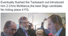'Come over here': Gerry and Enda shook hands in Sligo this morning