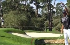 Bubba Watson brilliantly executes trick shot at the AT&T Pro-Am
