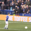 9-year-old fan with cerebral palsy reacts after winning Everton Goal of the Month