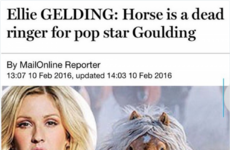 Ellie Goulding had the perfect response to this ridiculous Daily Mail article about her