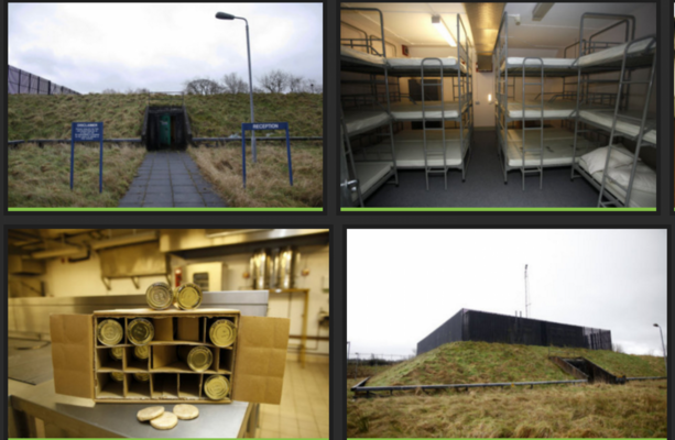 You can buy the huge Ballymena nuclear bunker for the same price