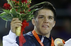 This man is one win away from being the first Olympic and UFC champion