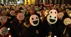 Family of Caoilte O'Broin hold 'Anyone's Brother' candlelit vigil