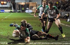 Connacht go top of Pro12 table after bonus-point victory over Dragons
