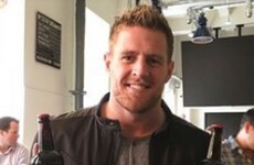 JJ Watt is in Dublin and Guinness have brewed a special beer for the NFL star