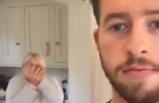 Introducing the latest internet sensation: a man who throws eggs at/to his mother every day...