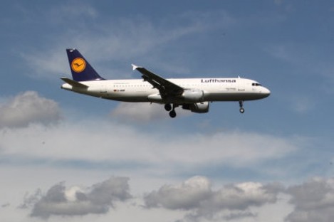 A Lufthansa Airlines plane 