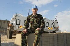 Defence Forces take a break from their missions to send Valentine's Day messages home
