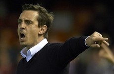 Relief for Gary Neville as he finally gets first La Liga victory on 10th attempt