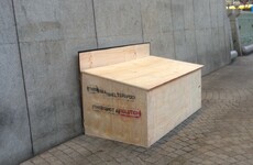 These homeless 'shelter pods' popped up overnight in Dublin