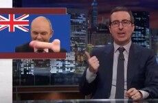 Remember when someone threw a dildo at a politician's head? John Oliver's response is glorious