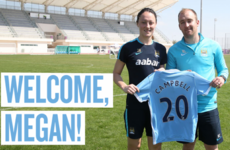 Ireland defender with a throw-in like Rory Delap signs for Man City