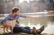 This guy celebrated Valentine's day by setting up a gas photo shoot with his pug