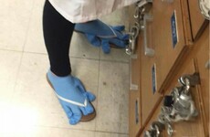 Here's why you shouldn't wear flip-flops to a chemistry lab
