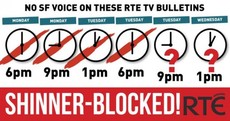 Sinn Féin claims RTÉ has been refusing to give it coverage