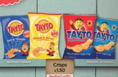 You can get Northern Irish Tayto sandwiches on Aer Lingus flights from Belfast