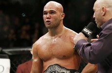 Welterweight champ refuses to be drawn on the prospect of facing McGregor