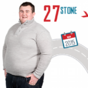 I'm going to reach my 16 stone goal. Not by being lazy, but with hard work and dedication