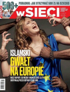 Outrage over Polish magazine cover depicting the "Islamic Rape of Europe"