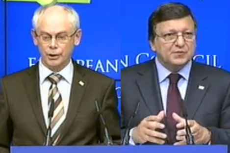 Herman van Rompuy and Jose Manuel Barroso have assured that a package of decisions to fight the European debt crisis will be contained.
