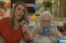 This 110-year-old woman couldn't give a crap about being on TV