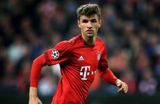 Thomas Muller's bicycle kick sends Bayern 11 points clear at the top of the Bundesliga