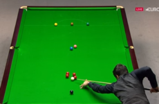 Ronnie O'Sullivan shows why he's a cut above the rest with this outrageous plant