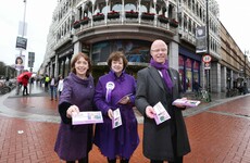 Canvassing with the Soc Dems on rainy Grafton Street: 'You're kicking ass'