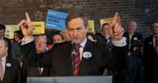 An absolutely roaring Enda slams 'economic cesspit' that Fianna Fáil left behind