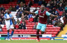 Nigerian striker bags brace in outstanding first start for West Ham