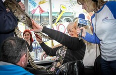 A local radio station made election candidates handle a snake live on air