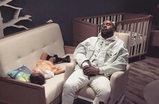 Kim K just shared an adorable pic of Kanye and North asleep in a shop... It's The Dredge