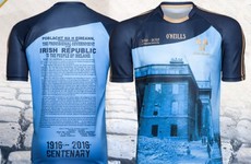 Now there's a Dublin version of that 1916 commemorative jersey for all you true blue Easter Rising fans
