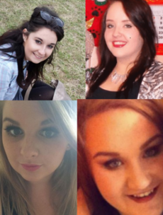 Driver charged over crash in which four of her friends died