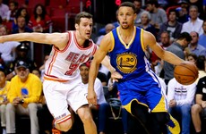 Record-equalling Curry leads Warriors, LeBron stars for Cavs