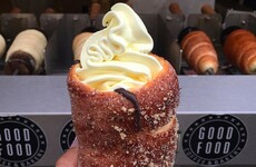 These donut-style ice cream cones are the stuff of dreams