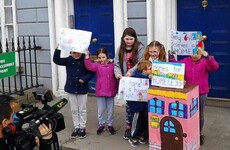 Families due to be evicted today are now staging an occupation