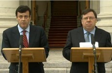 "I have the full support of all my colleagues" - Cowen
