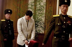 US student cries as he 'admits' to stealing North Korean propaganda