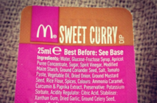 McDonald's Sweet Curry Sauce is the best McDonald's sauce there is